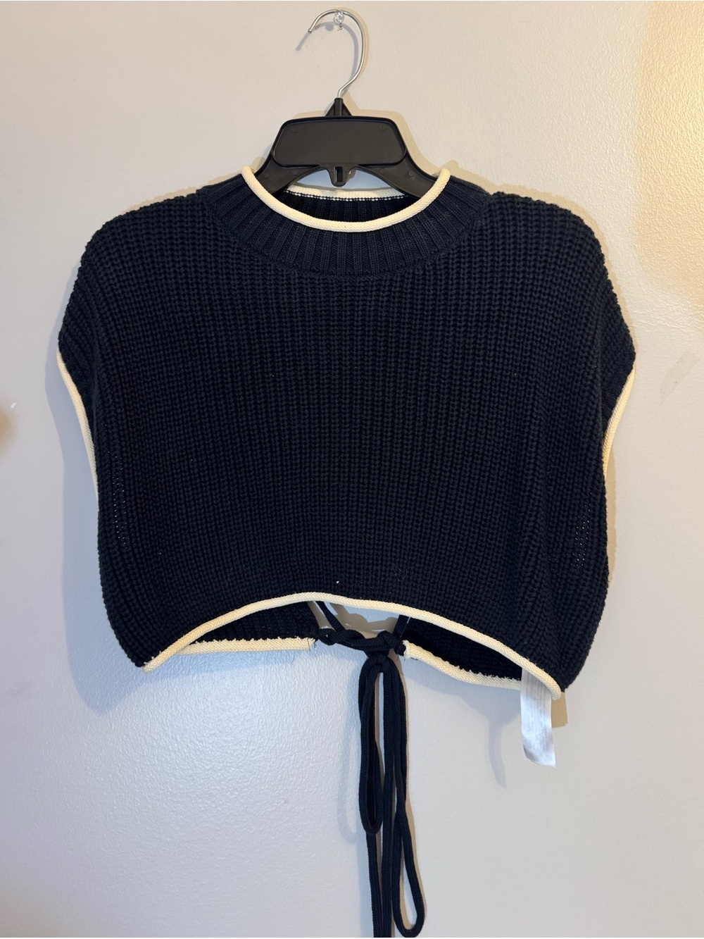 Cropped Zara Sweater Vest